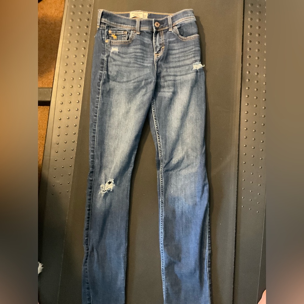 Abercrombie kids skinny jeans